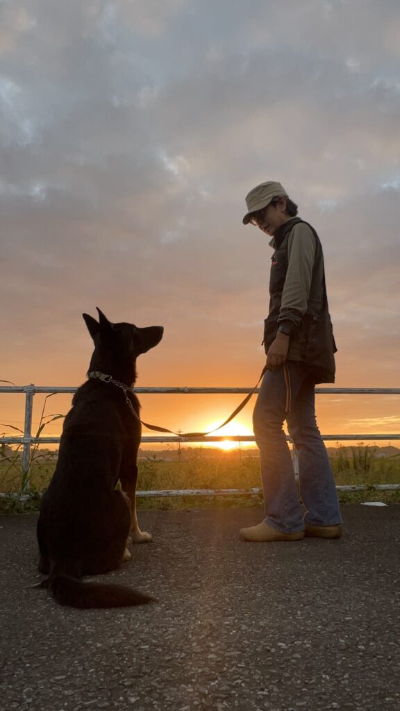 毎日の朝練の前の写真